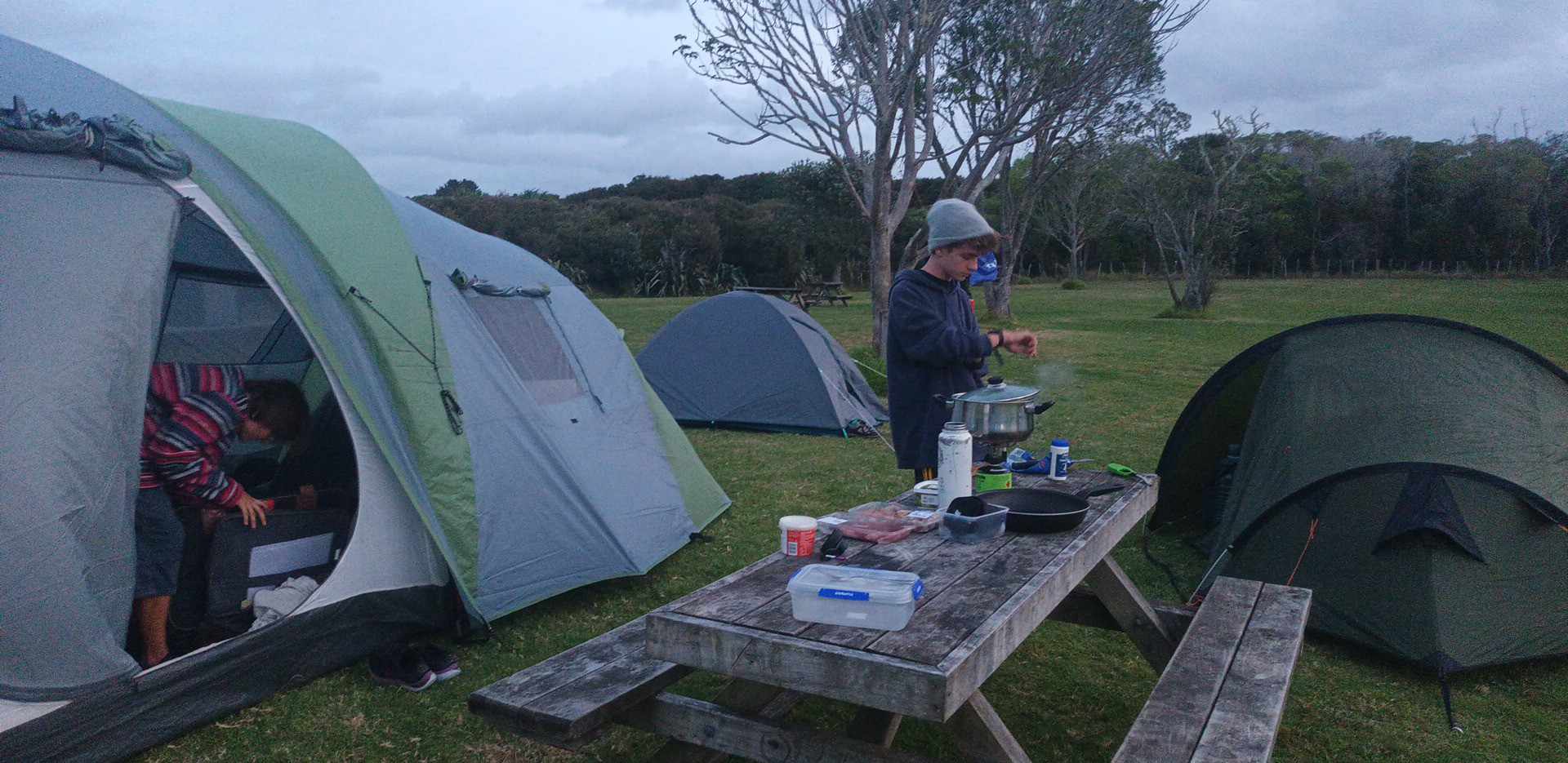 Tent City.